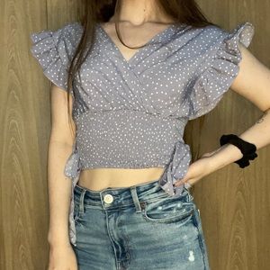 SHEIN Cropped Blouse (xs)